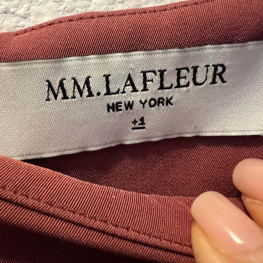 MM Lafleur Sleeveless Rust Midi Dress - Picture 3 of 4